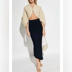 Cult Gaia Galina Knit Cardigan Shrug
